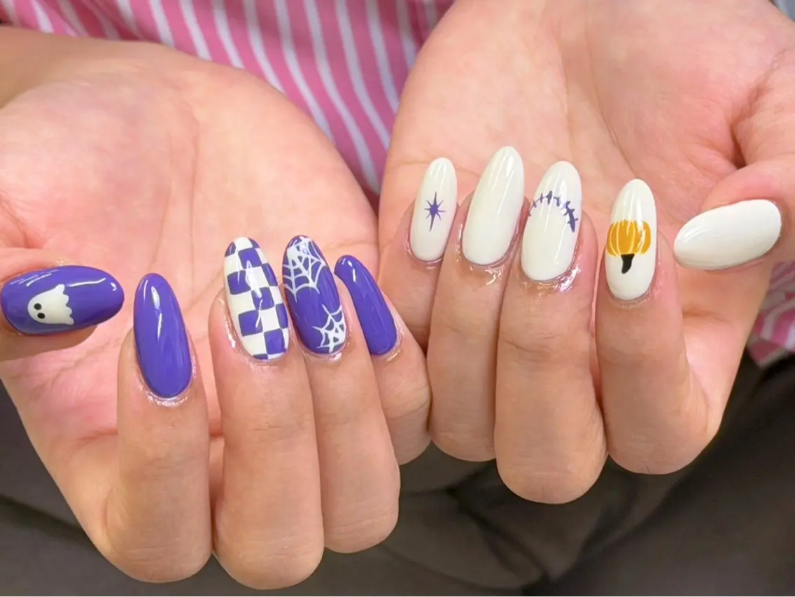 ネイル ハンドネイル ハンドケア lucky nail 歌舞伎町のネイルデザイン