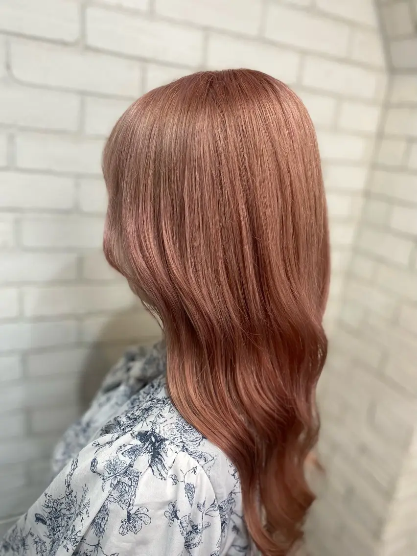 ロング カラー ヘアカラー トリートメント ヨシダ フミノリのヘアスタイル