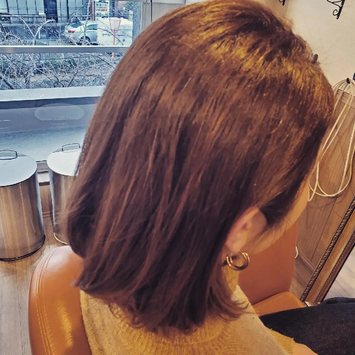 ミディアム カラー アディクシーカラー 外国人風カラー トリートメント 酸熱トリートメント カット ヘアカラー トリートメント spa hair ark 富井直美のヘアスタイル