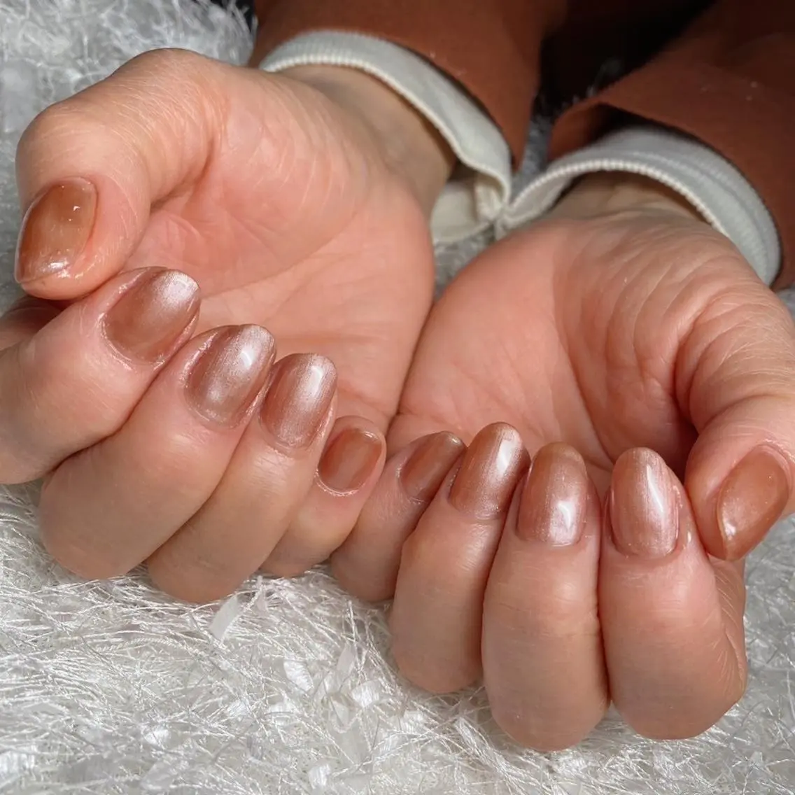ネイル 長さ出し フレンチネイル ジェルネイル グラデーション 韓国ネイル ハンドネイル Nail&eye Belire 新宿のネイルデザイン