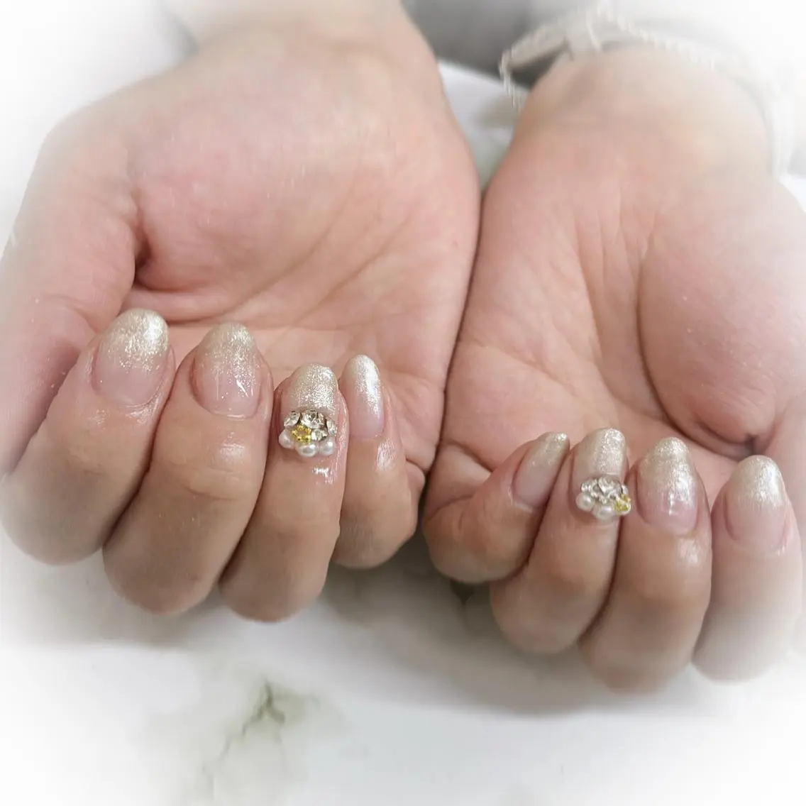 ネイル アートネイル グラデーション シンプルネイル Jasmine NAILのネイルデザイン