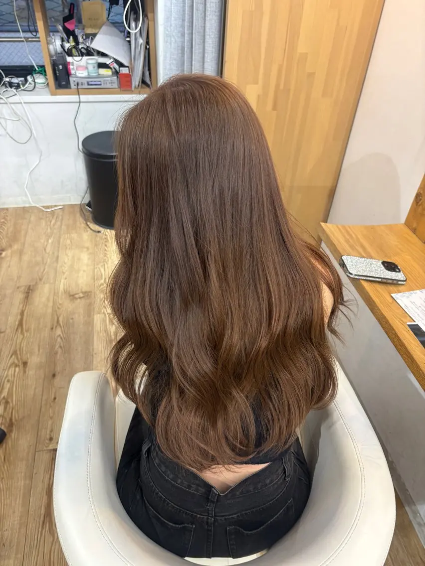 ロング カラー 京都駅/透明感カラー 🖤sakiのヘアスタイル