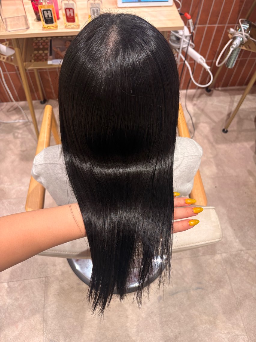 ロング カラー ブリーチ 透明感カラー ブリーチなしカラー ヘアカラー 海外カラー カット/anju🌺のヘアスタイル