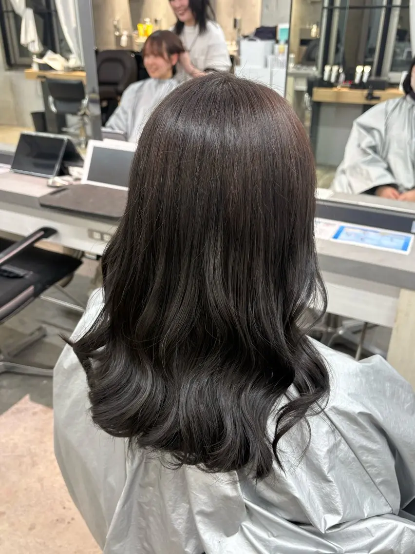 ロング AKANE/垢抜け 似合わせカラー🌺のヘアスタイル
