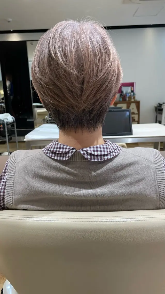 ショート カット トリートメント 北谷 安博のヘアスタイル