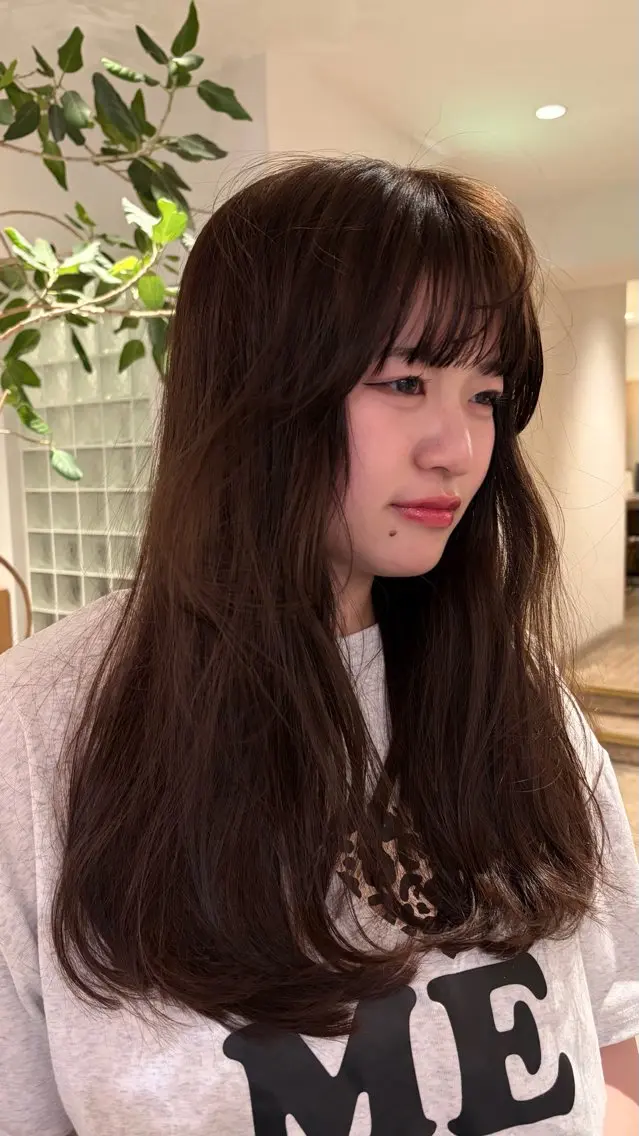 ロング 千田 珠子のヘアスタイル