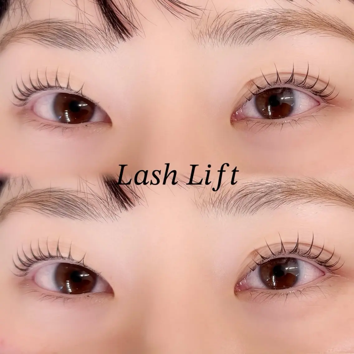 【モデル専用】ケラチンラッシュリフト上下パーマ🌿の写真