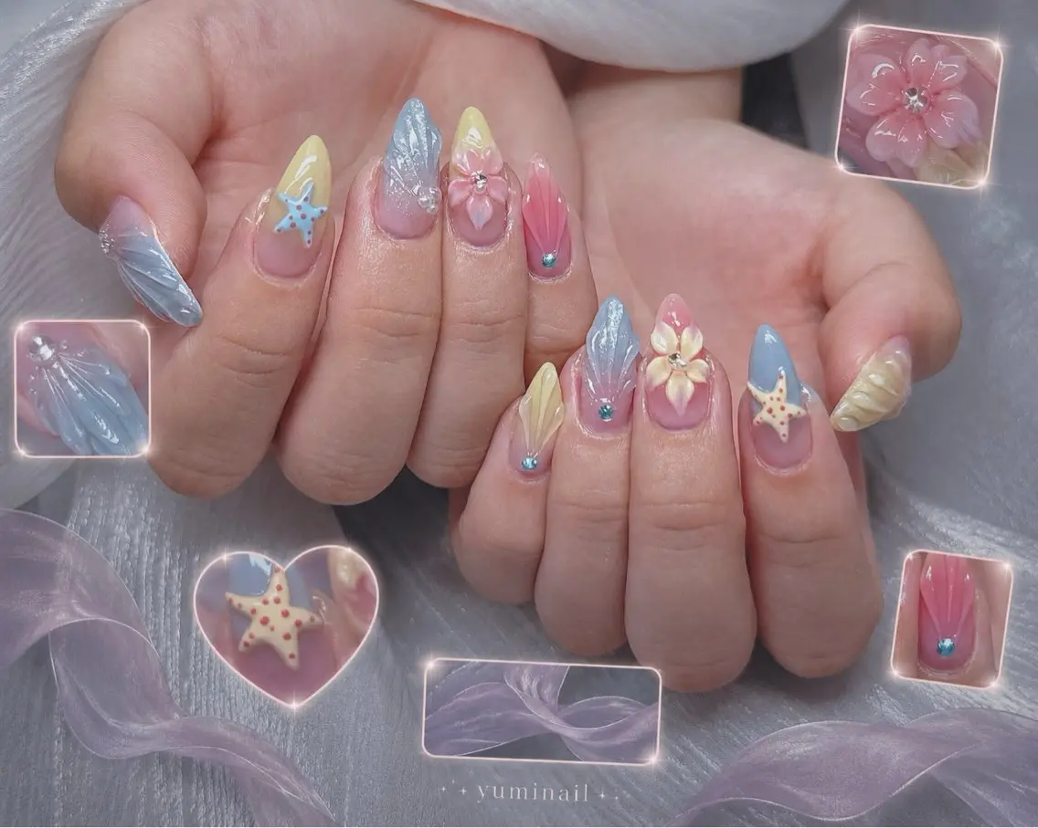 ネイル ハンドネイル Yumi nailのネイルデザイン