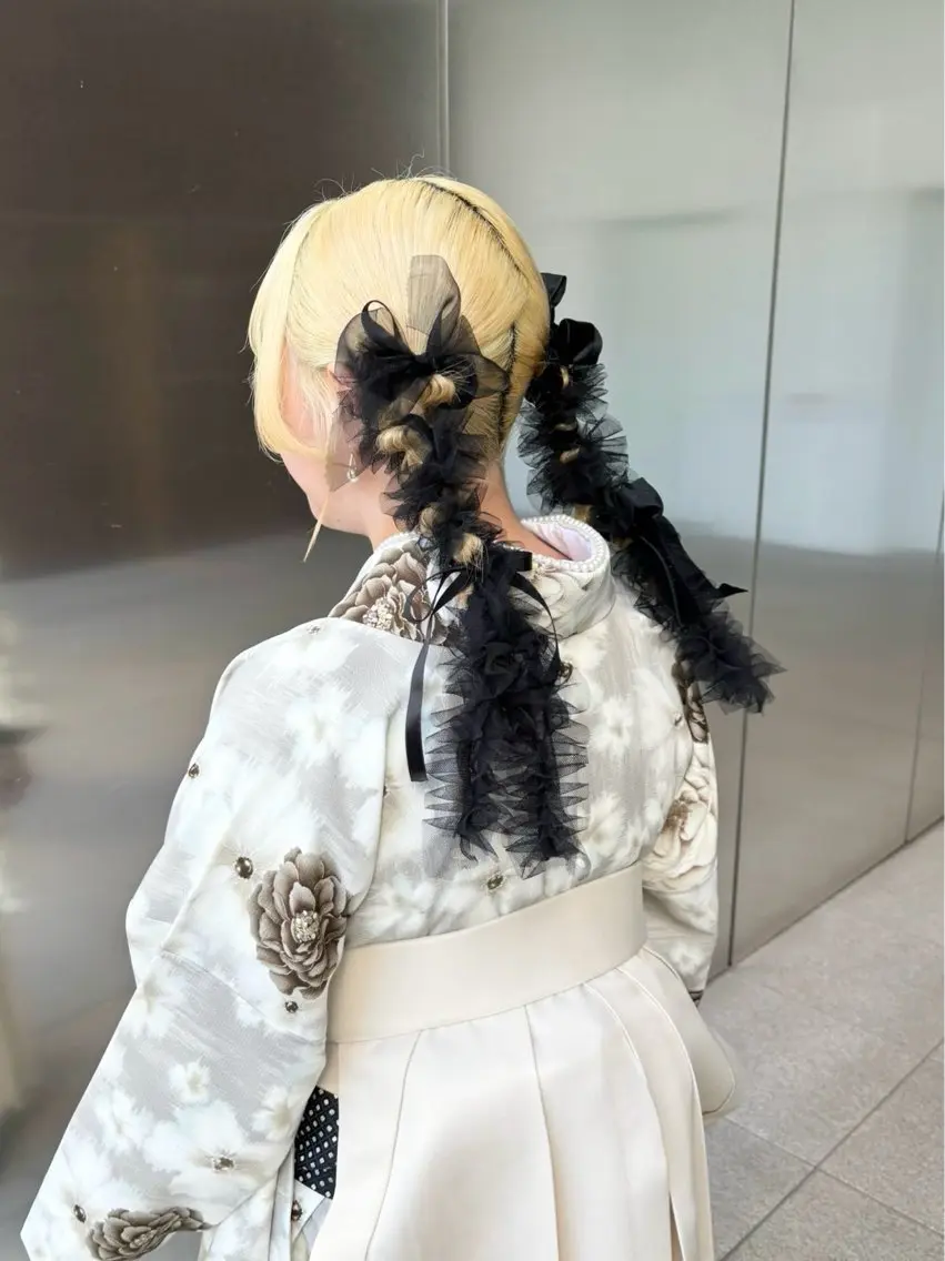ヘアアレンジ 韓国ヘア🇰🇷 トヨキトキコのヘアスタイル