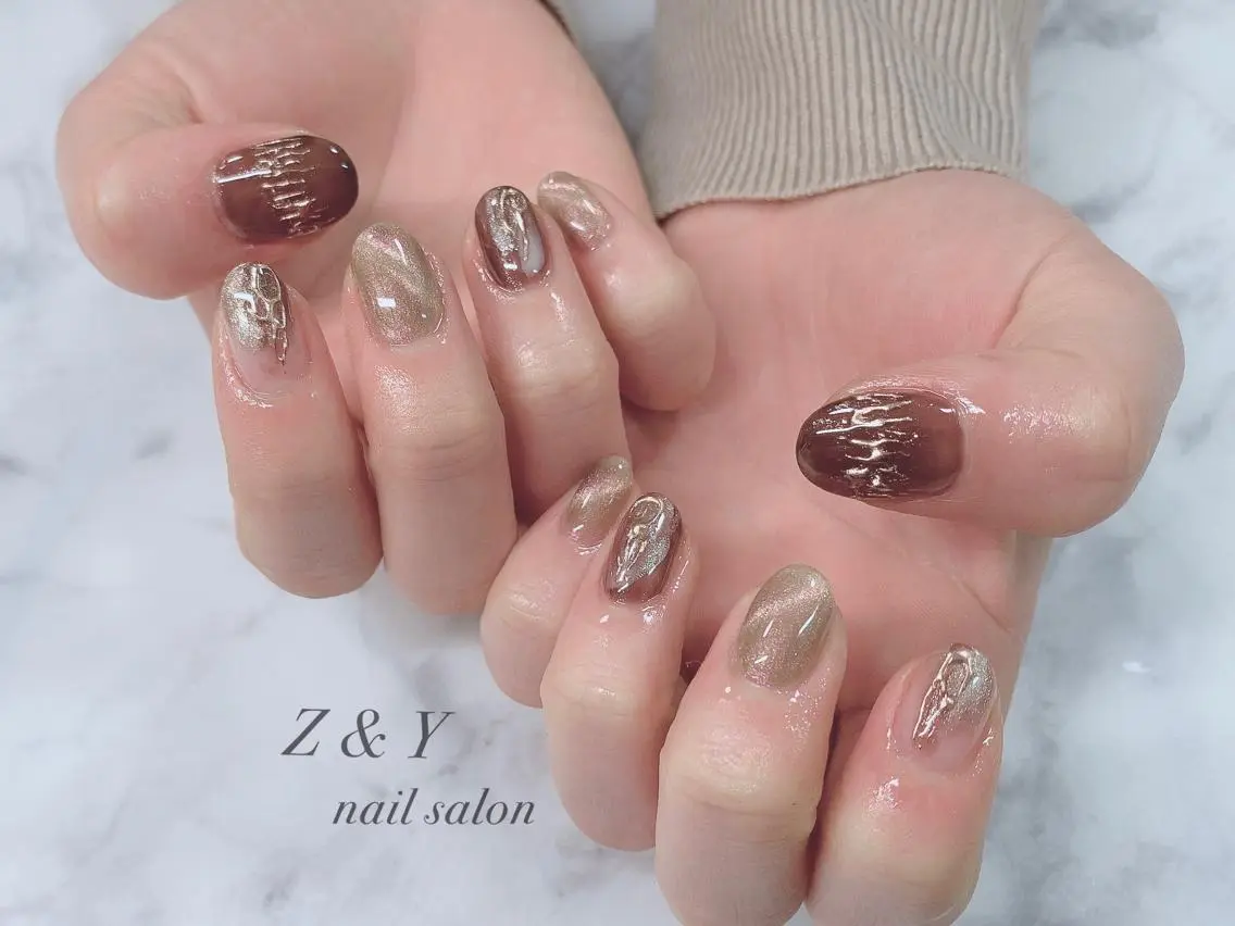 ネイル ハンドネイル Z&Y nail salonのネイルデザイン