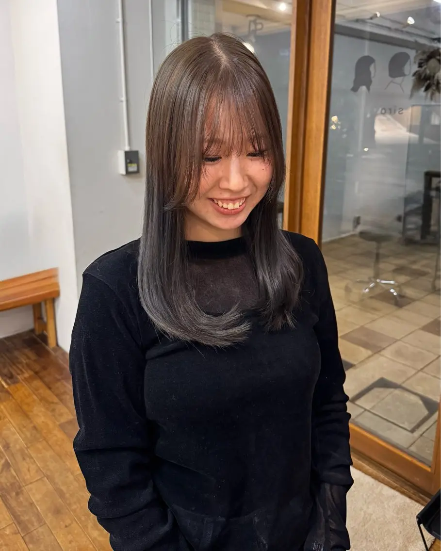 カラー ヘアカラー たけかわ みちのヘアスタイル