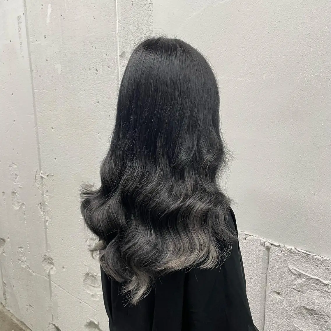 ロング カラー シールエクステ バレイヤージュ ミストバング ダブルカラー  フェイスフレーミング ヘアカラー エクステ 🧡艶髪/エクステ 🫧🧡YUKI❄️のヘアスタイル