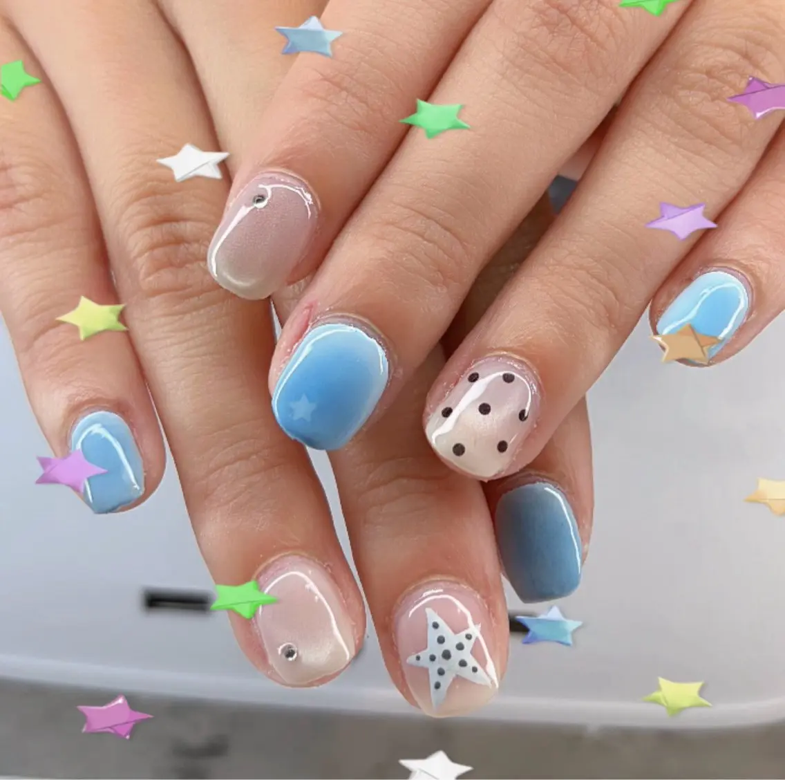ショート riina nailのネイルデザイン