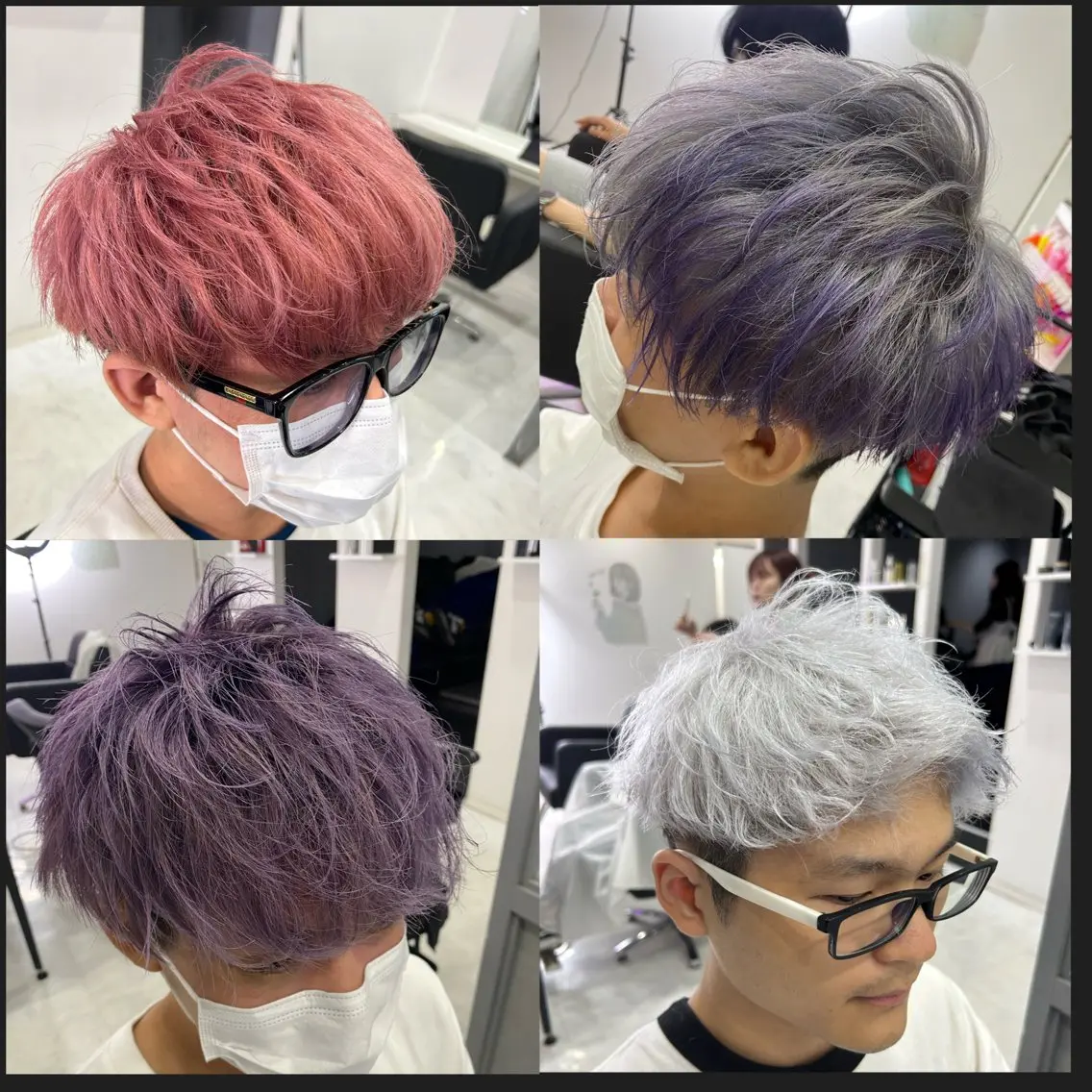 ショート カラー パーマ ヘアアレンジ メンズ カット ヘアカラー トリートメント 🔥メンズパーマ 特化 渡辺一翔のヘアスタイル
