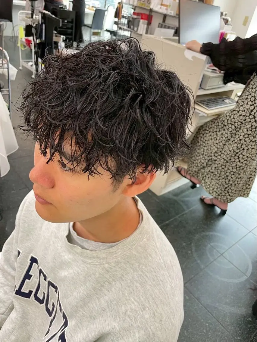 メンズ 韓国メンズヘア 🇰🇷ともみつのヘアスタイル
