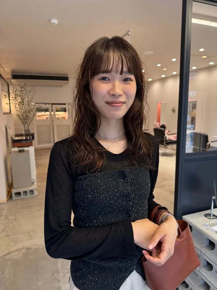 ロング パーマ カット パーマ noi / nonoのヘアスタイル