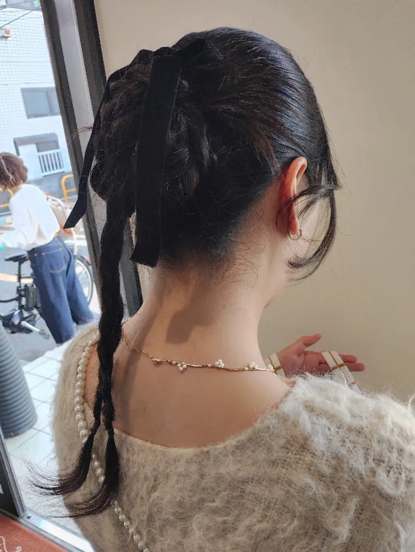 ヘアアレンジ ロング ヘアセット andArt イマヅのヘアスタイル