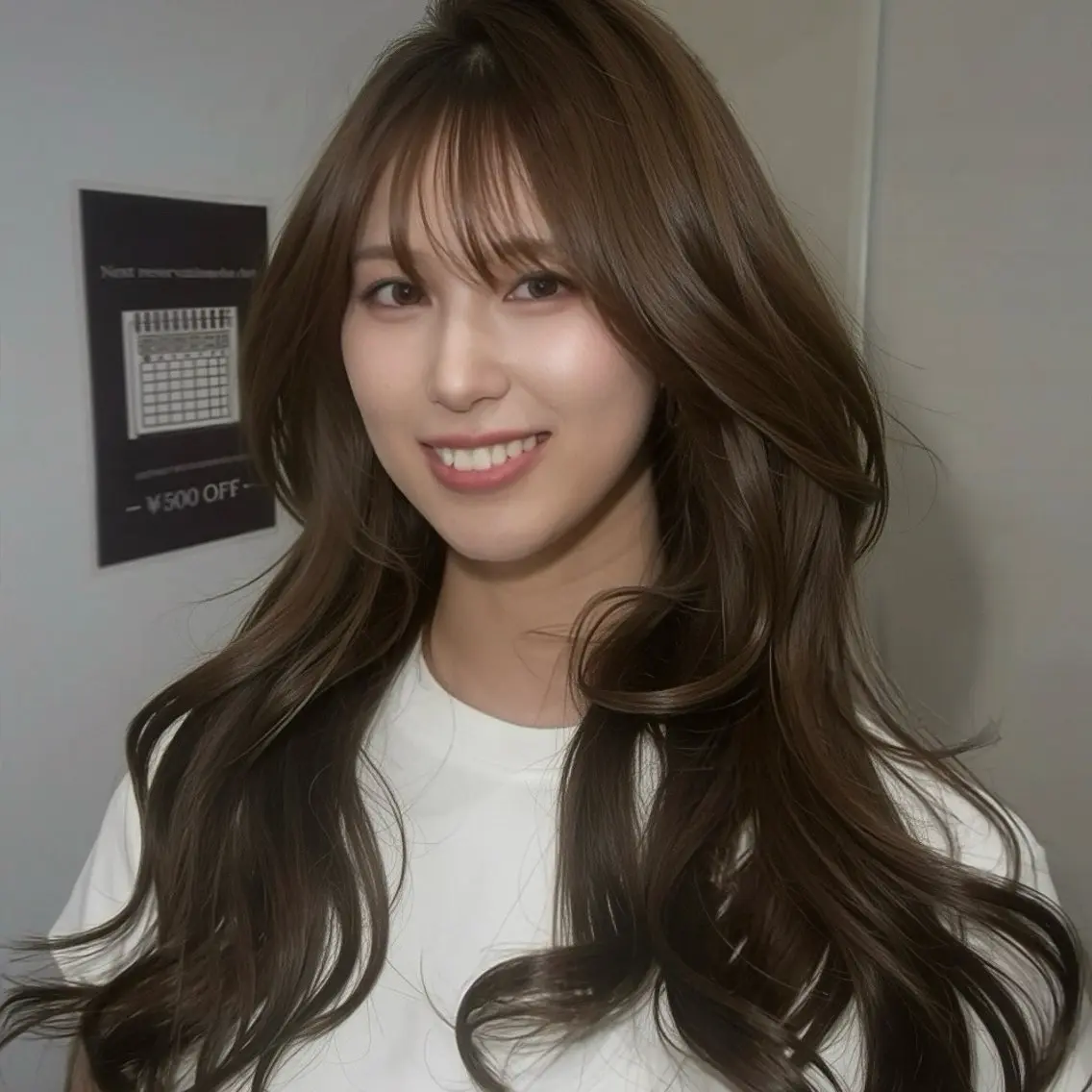 ロング カラー カット ヘアカラー freera 希帆 kihoのヘアスタイル
