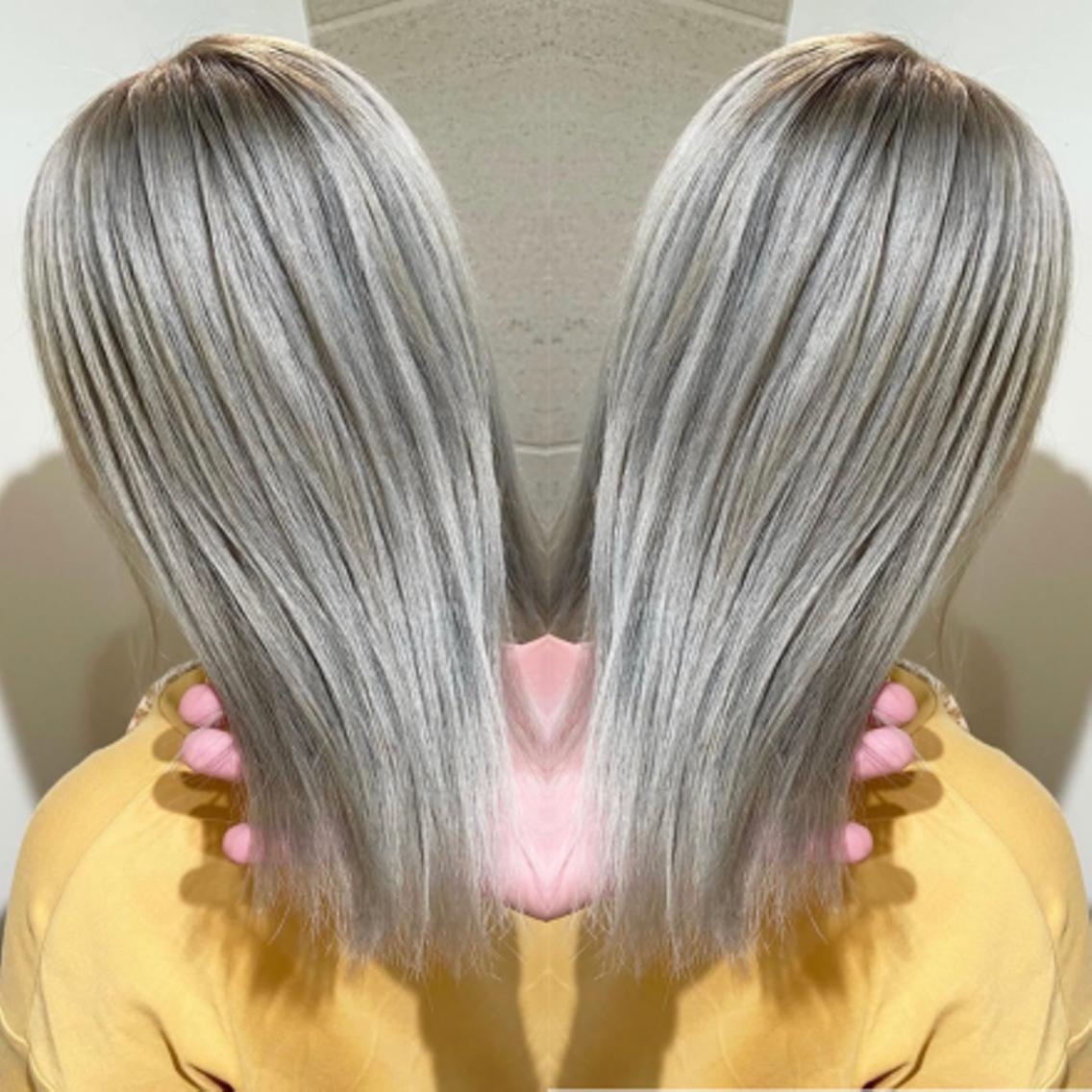カラー カット ヘアカラー トリートメント ブリーチカラー特化 栄/矢場町/栄 服部のヘアスタイル