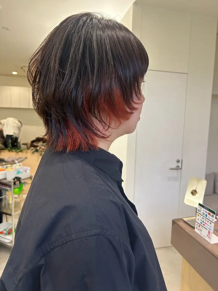 ミディアム カラー 💛🤍U too e’s /店長🧸のヘアスタイル