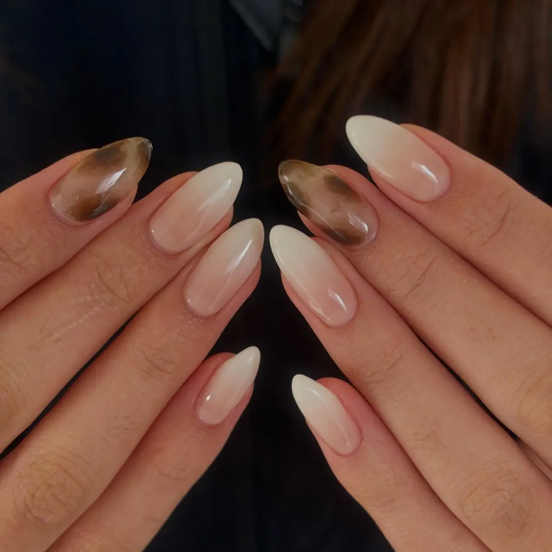 ショート 韓国風ヘア navi nail ayaneのネイルデザイン