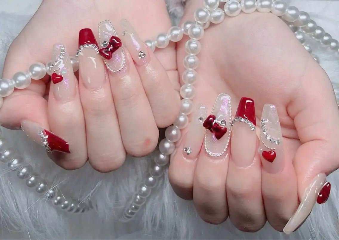 ネイル オーロラネイル フレンチネイル ジェルネイル ハロウィン 韓国ネイル ハンドネイル H.baby Nail Salonのネイルデザイン