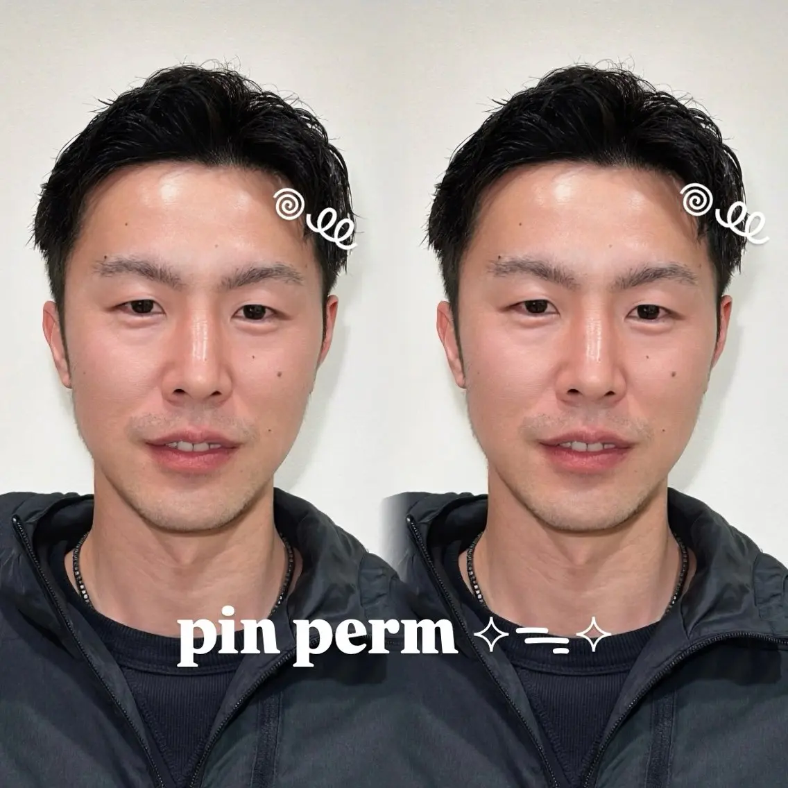 ショート パーマ カット パーマ 透明感カラー×レイヤ ー🧊横田 冴のヘアスタイル