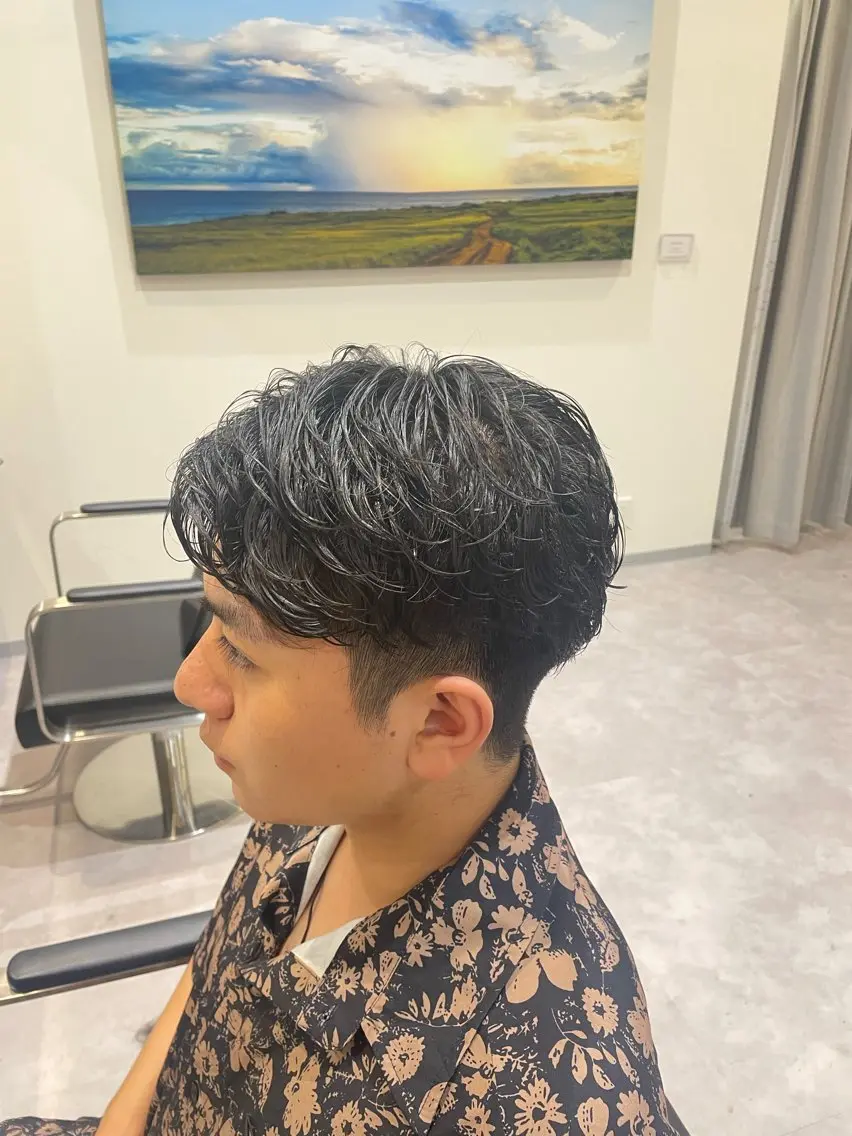 💙カット＋パーマ＋トリートメント💙の写真