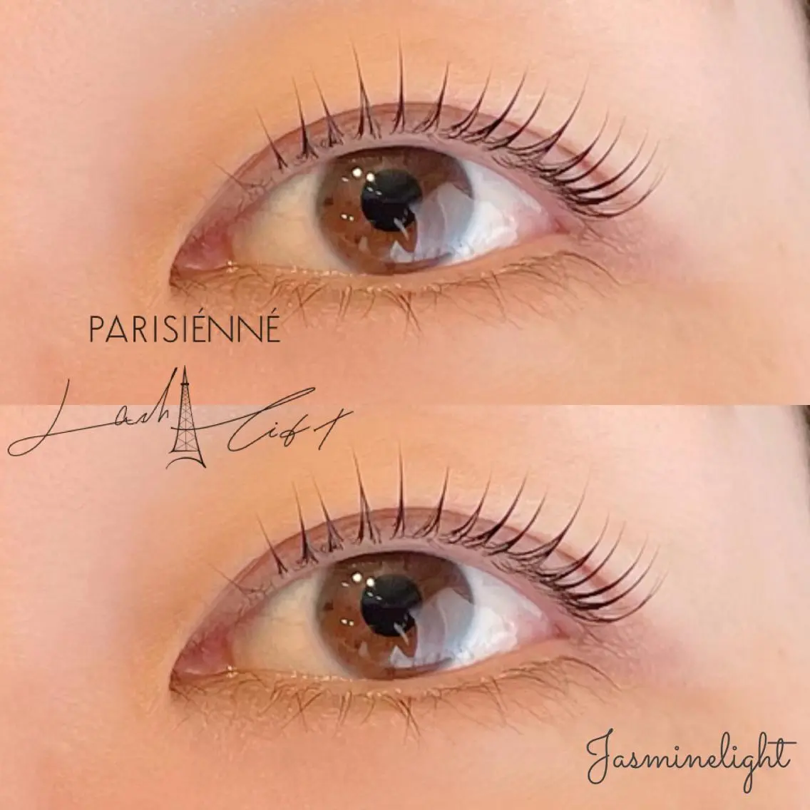 マツエク・マツパ パリジェンヌラッシュリフト マツパ Jasmine lightのマツエク・マツパデザイン