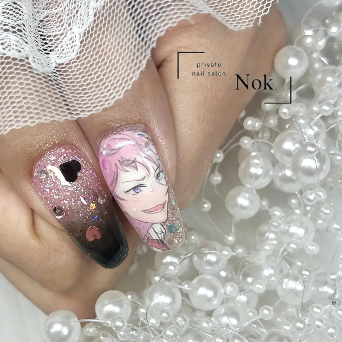 ネイル ハンドネイル 池袋痛ネイル Nok. 渡辺のネイルデザイン