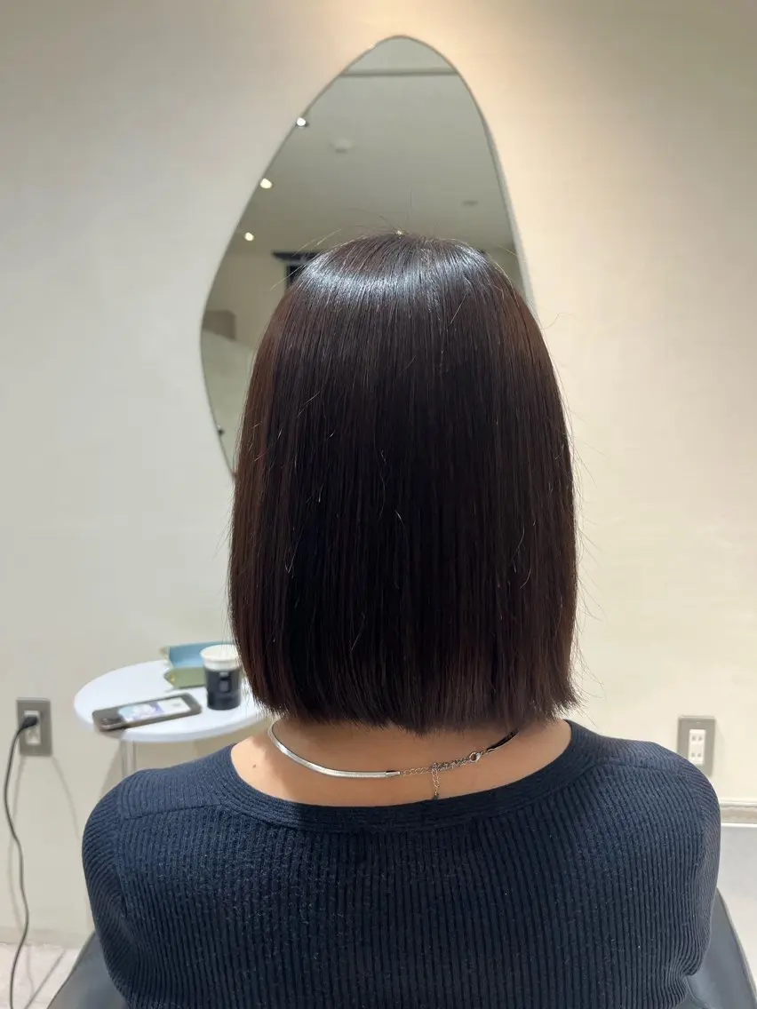 ショート パーマ 縮毛矯正 トリートメント 🫧美髪縮毛矯正🫧 Haruのヘアスタイル