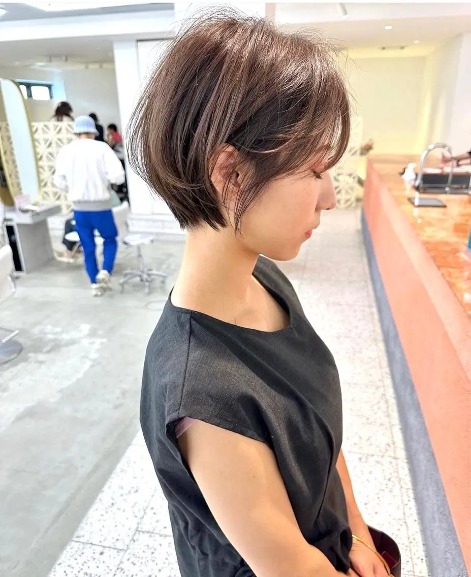 ショート カット 🌸SAORI ボブ/ショート🌸のヘアスタイル