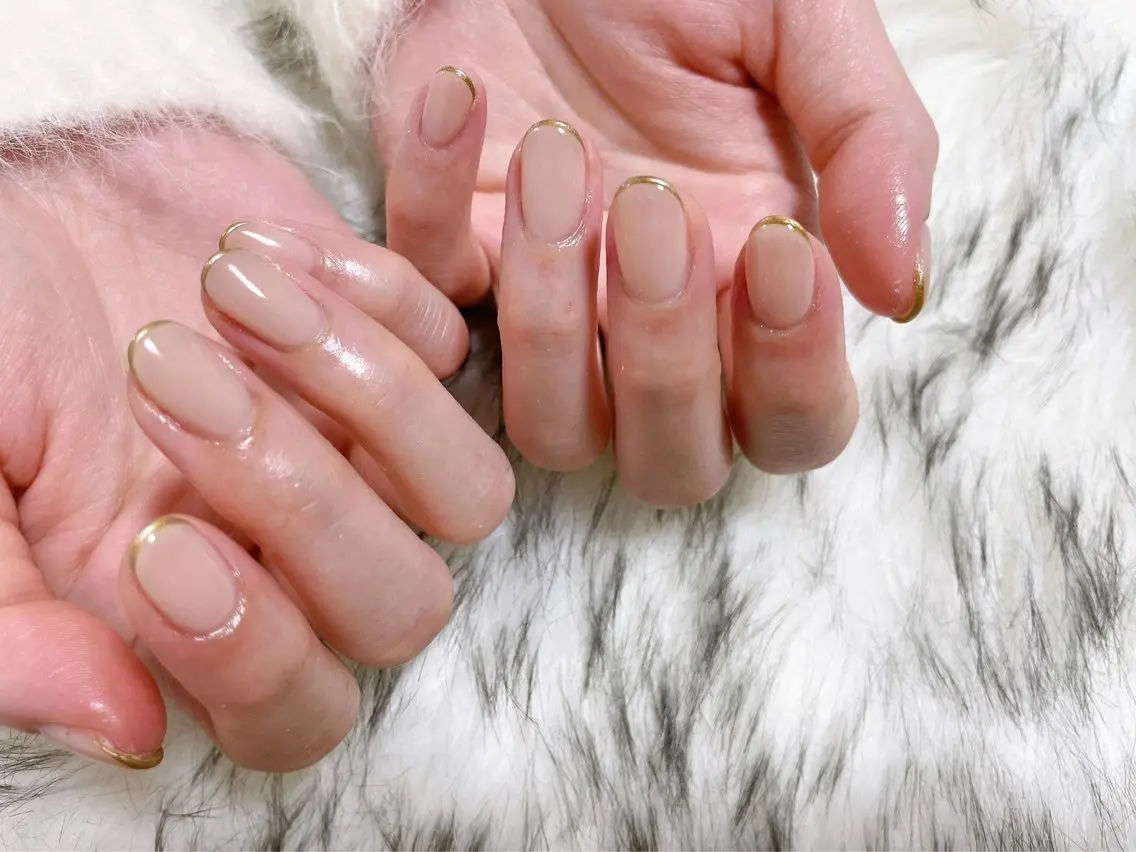 ネイル フレンチネイル ジェルネイル 韓国ネイル メンズネイル ミラーネイル kiki nail たまプラーザのネイルデザイン