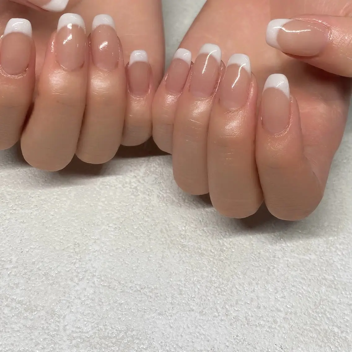 ネイル フレンチネイル ハンドネイル KONDO RIHO♡のネイルデザイン