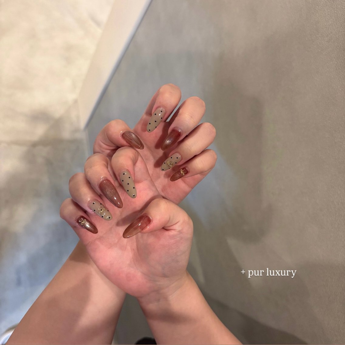 ネイル ハンドネイル +pur nailのネイルデザイン