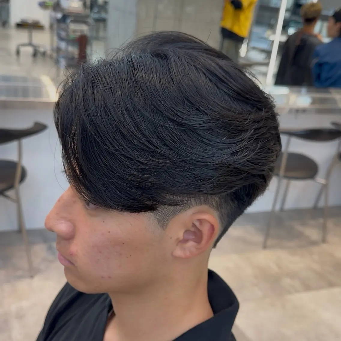 メンズ 縮毛矯正 トリートメント fifth ひなたのヘアスタイル