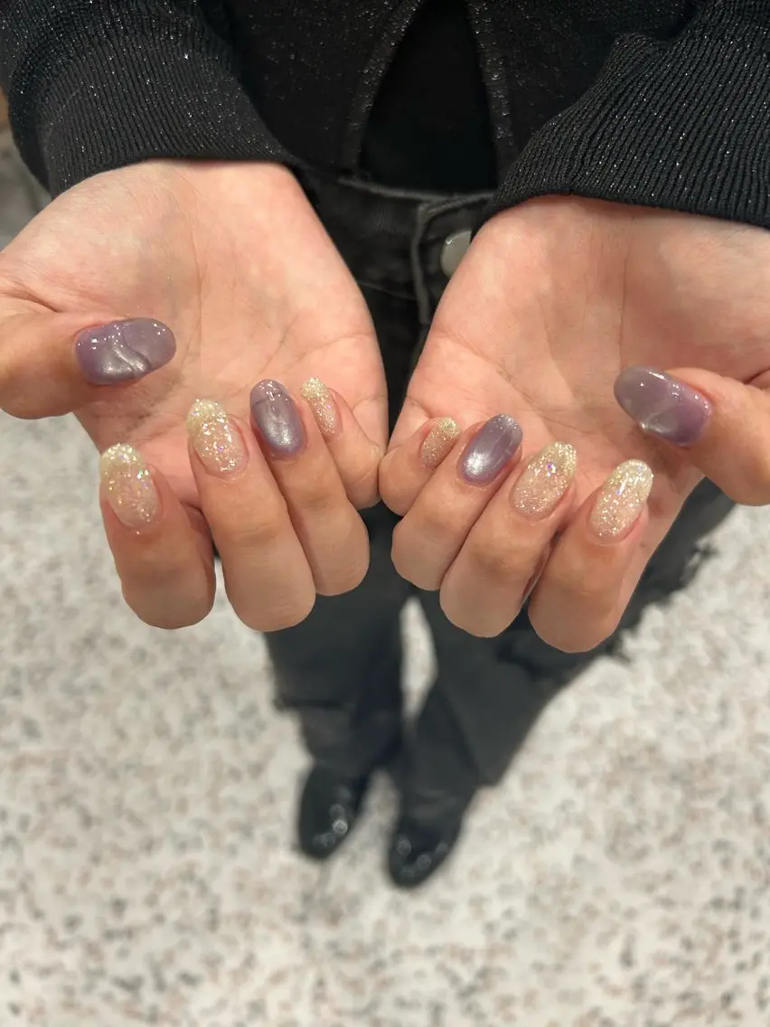 ネイル ハンドネイル 小松 千冬のネイルデザイン