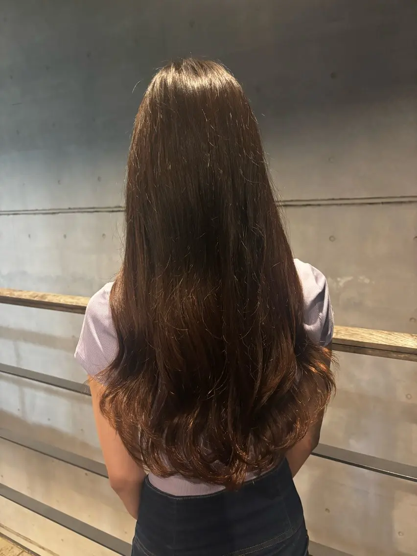 ロング パーマ パーマ 韓国スタイル Akiraのヘアスタイル