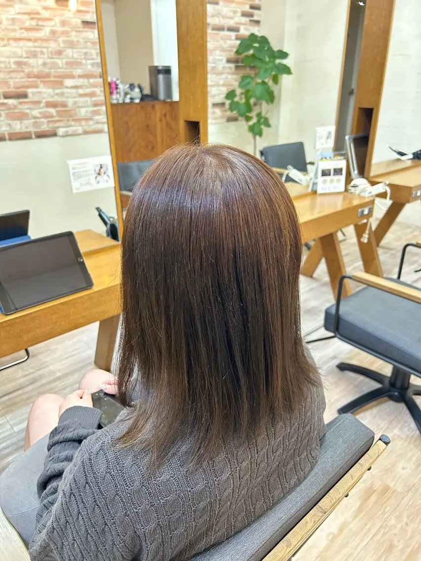 カラー 伊藤 せいらのヘアスタイル