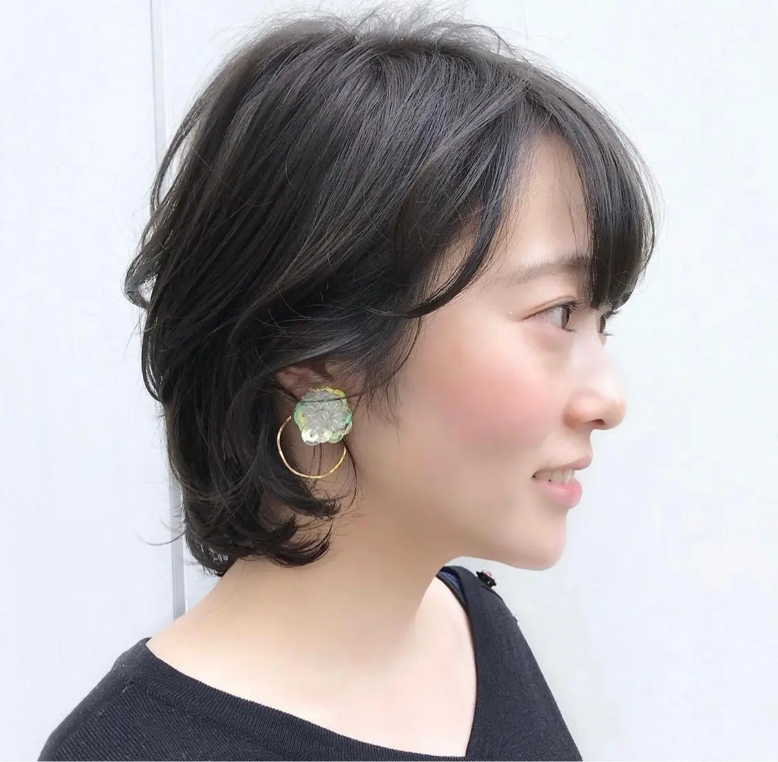 ショート パーマ ショートヘア / 星野菜月のヘアスタイル