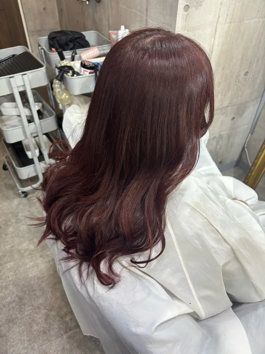 ロング ヘアカラー 町田美容師 shionのヘアスタイル