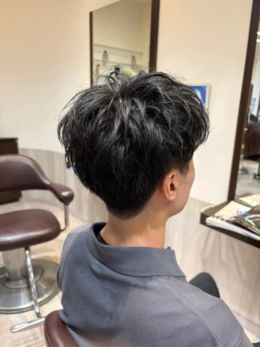 ショート メンズ 刈り上げ ショートヘア カット 木村 柊斗のヘアスタイル