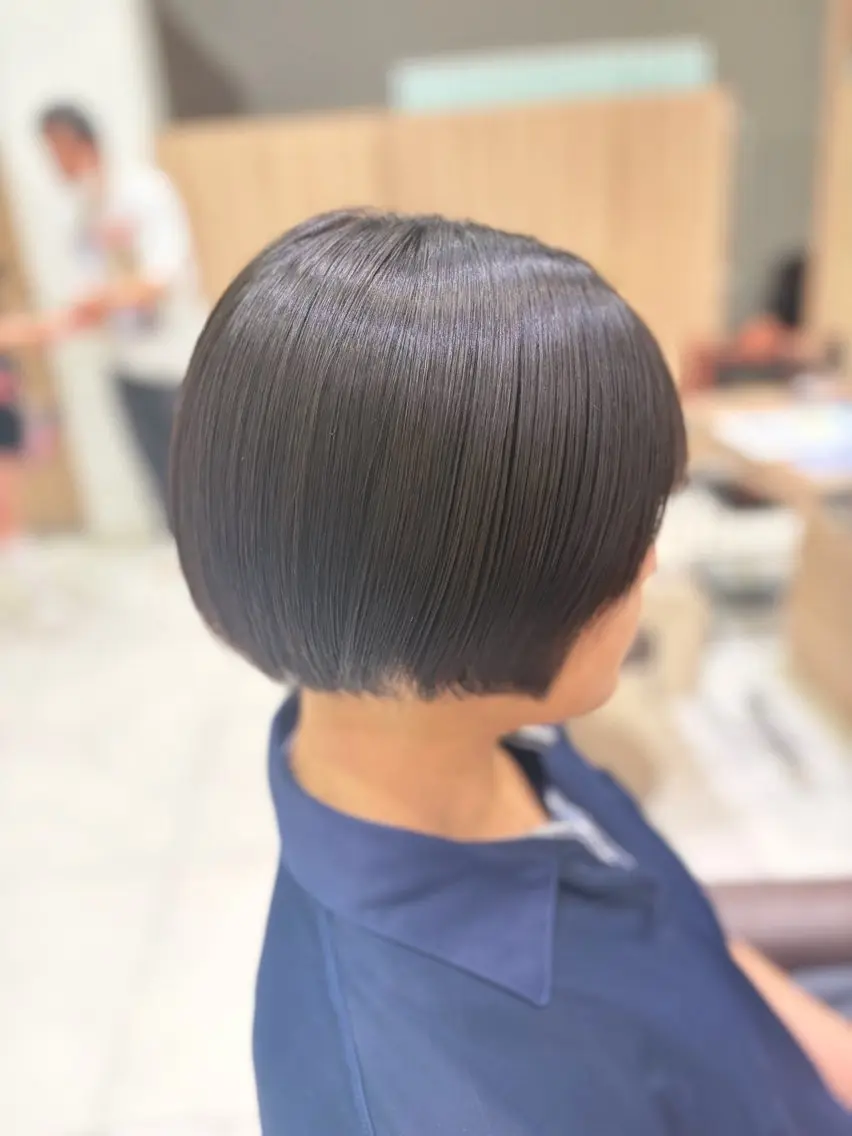 ショート パーマ カット 縮毛矯正 🐈‍⬛SARA🎀 縮毛矯正のヘアスタイル