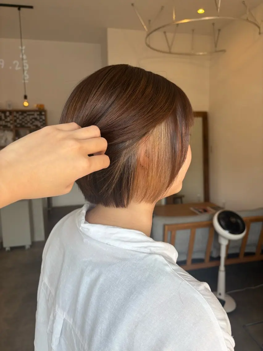 ショート カラー インナーカラー REIKA 【eito】のヘアスタイル