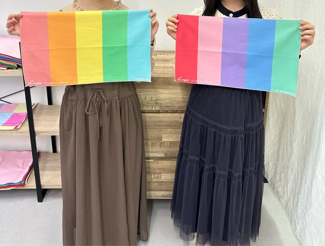【ペア】トータル診断🎨👗👩🏻［16タイプカラー/7タイプ骨格/顔タイプ］PDF資料付き🎁の写真