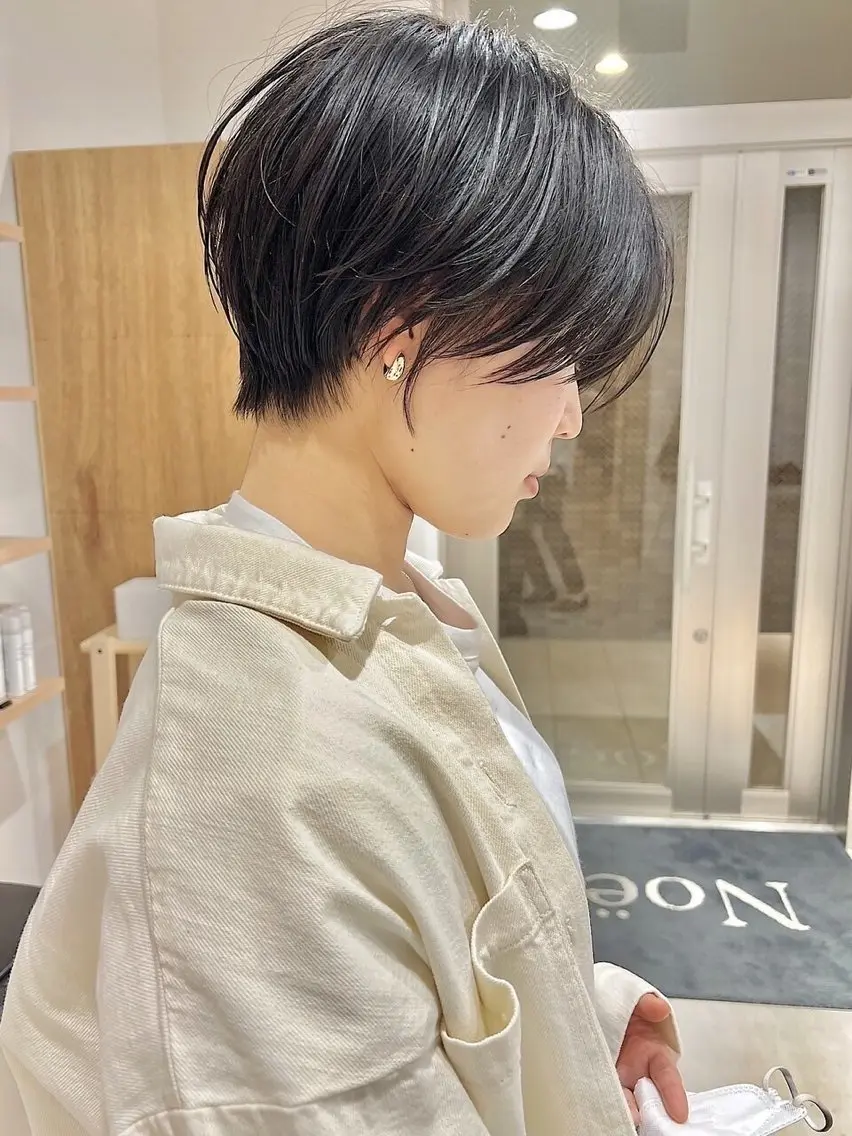 ショート 福井 茉菜美のヘアスタイル
