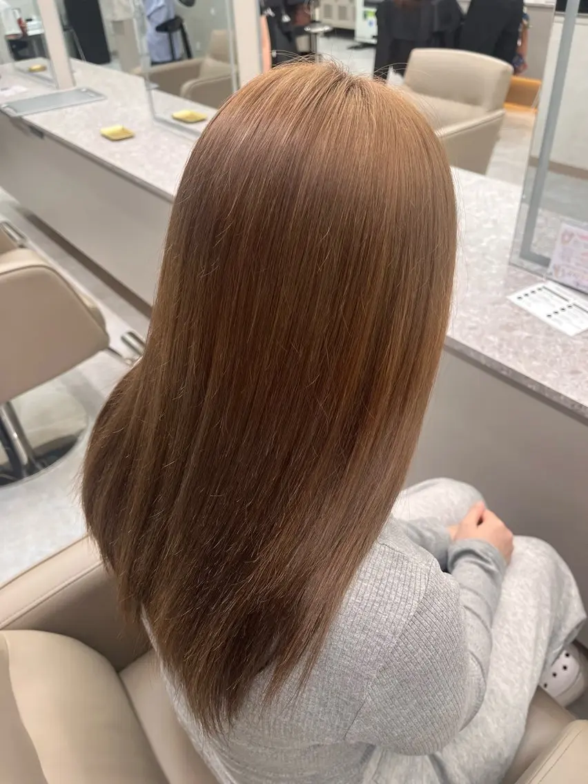 ロング カラー ヘアカラー カラー得意 🫧𖤐⡱れんのヘアスタイル