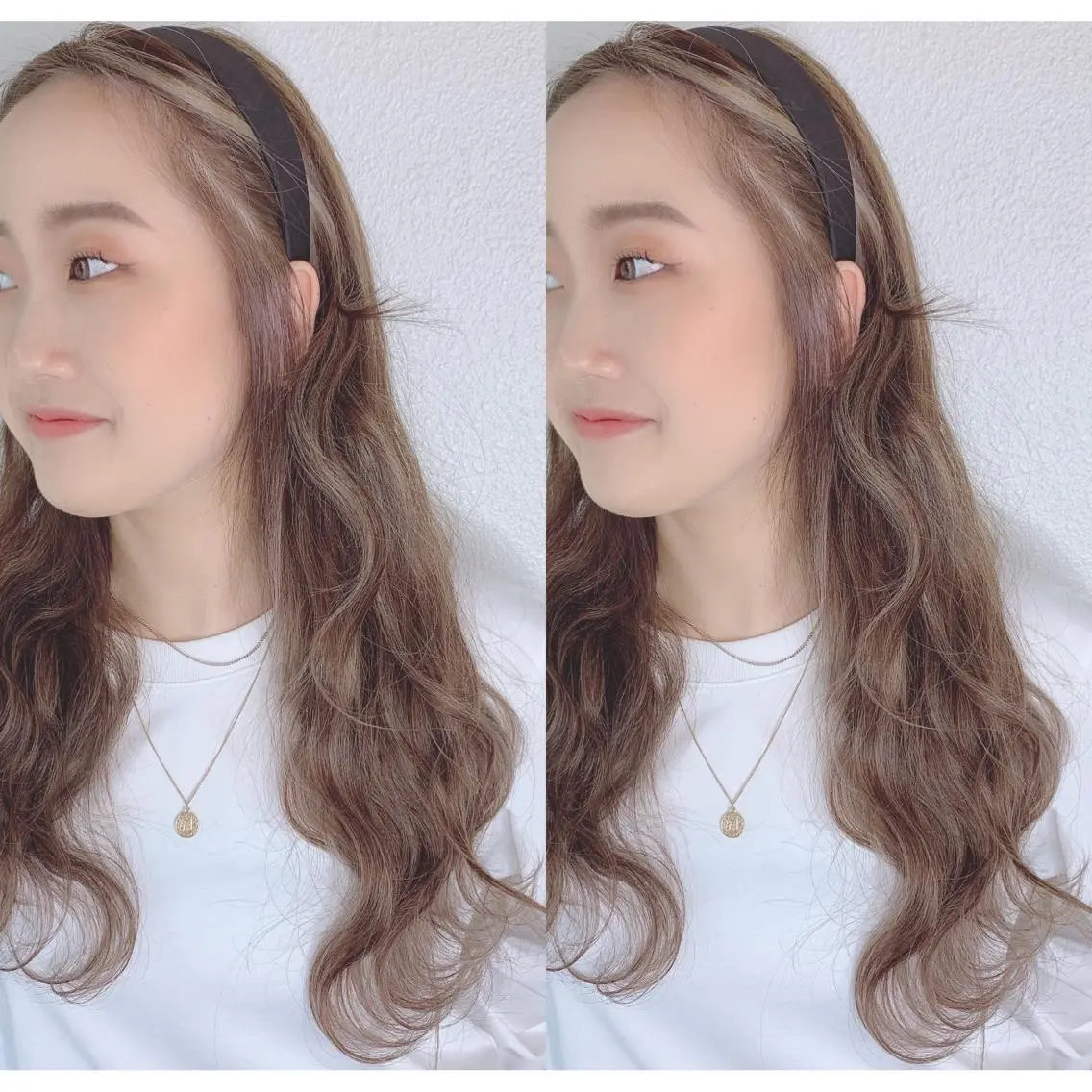 ミディアム カラー ハイライトカラー ハイライト ヘアカラー 似合わせ/ カラー.岡田友仁のヘアスタイル