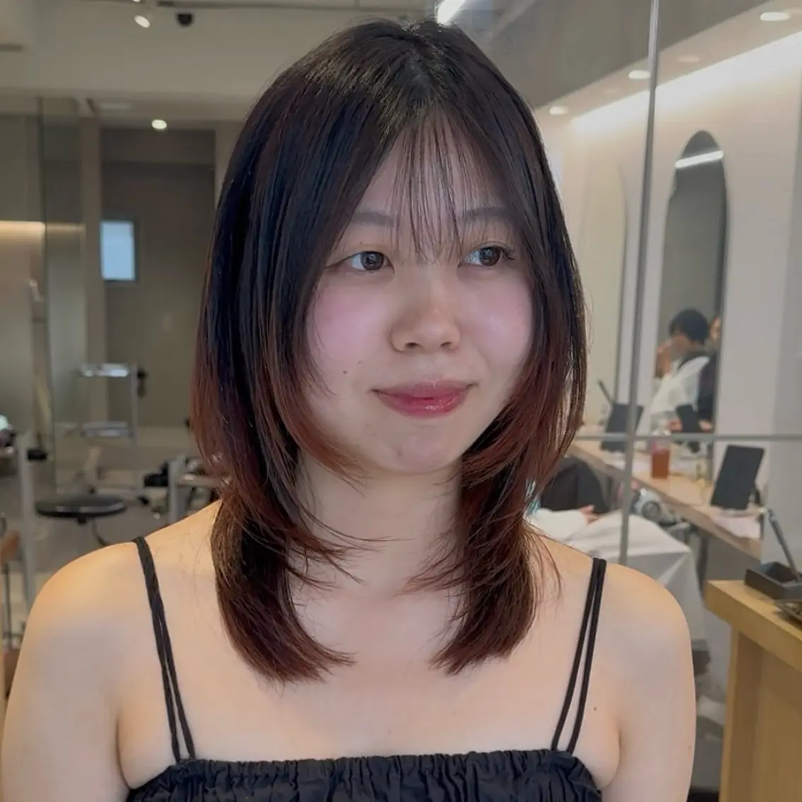 ミディアム noa/ 渋谷のヘアスタイル