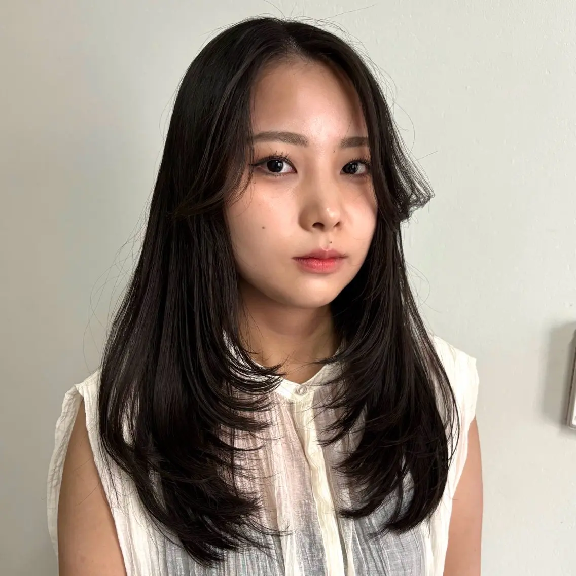 ロング レイヤーカット いとう ほのかのヘアスタイル